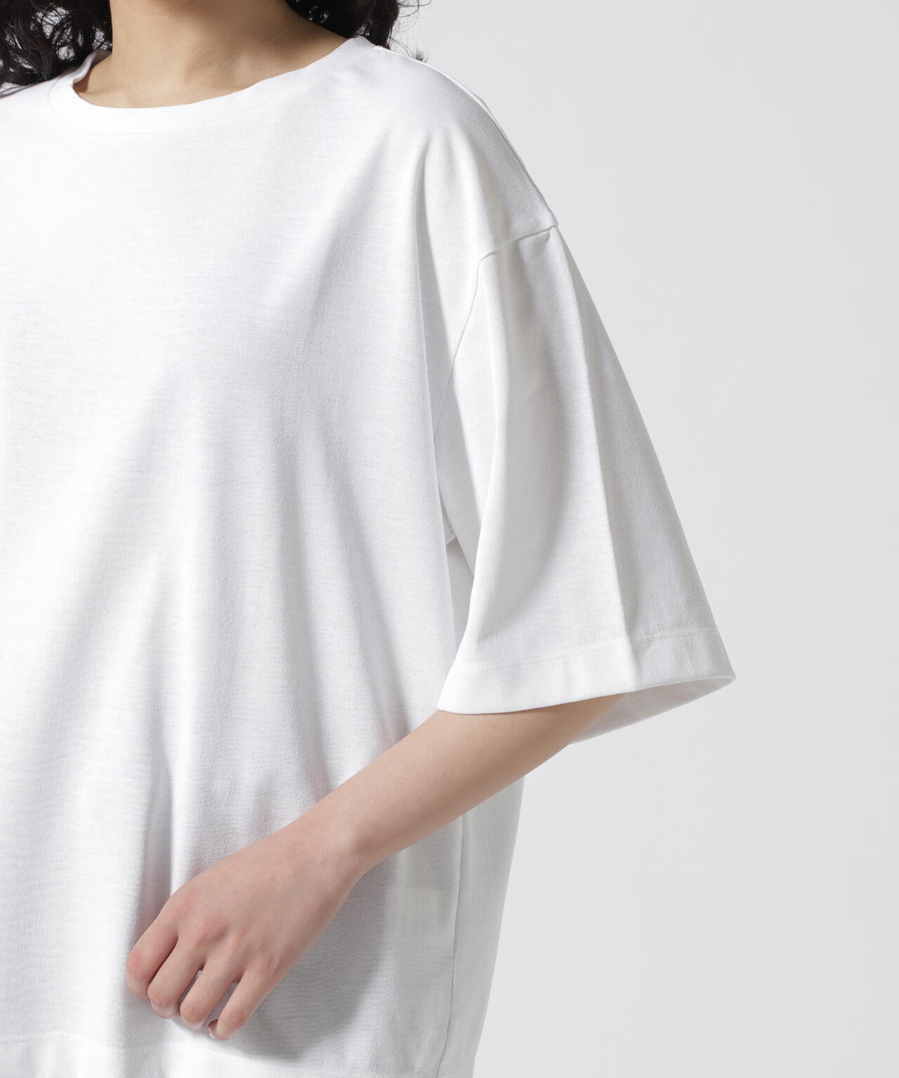 B omnivore/ビーオムニボー 18/1 TRY COOL 天竺Tシャツ