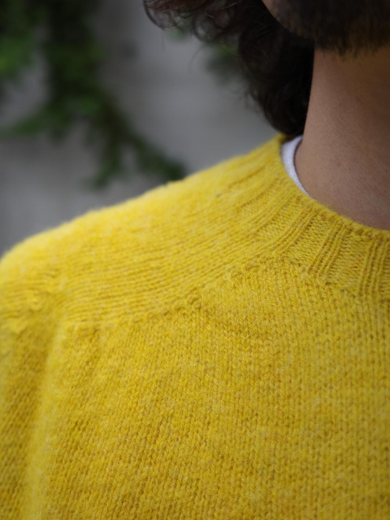 INVERALLAN/インバーアラン 別注SHAGGY CREW SHETLAND SWEATER