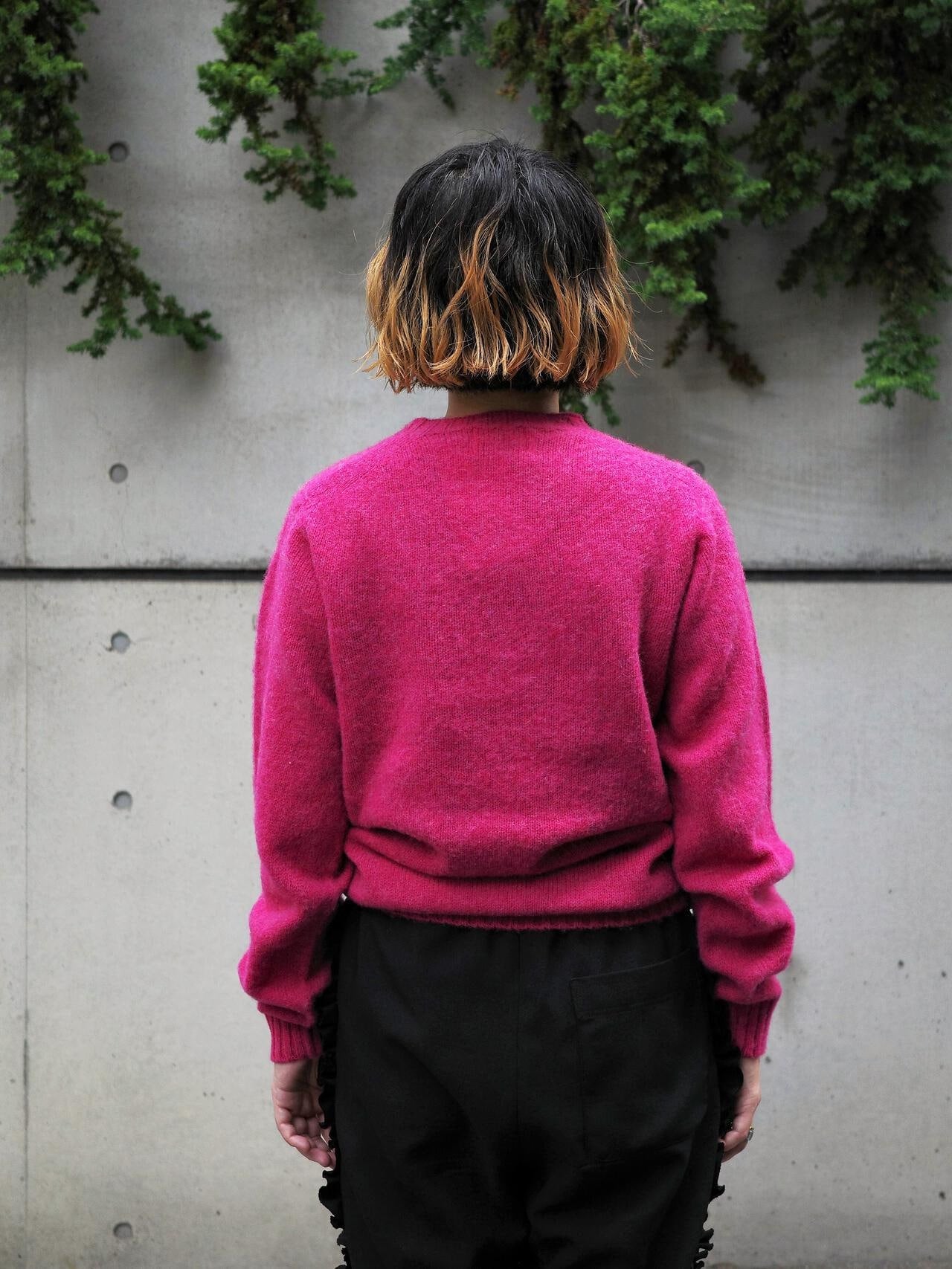 INVERALLAN/インバーアラン 別注SHAGGY CREW SHETLAND SWEATER