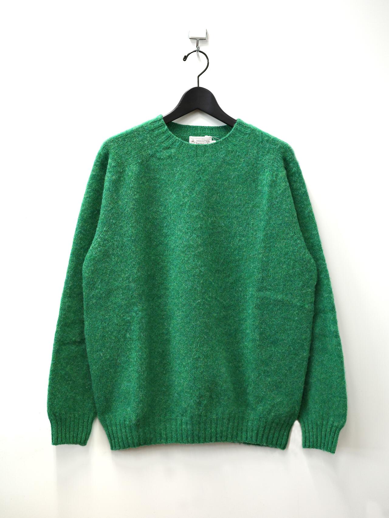 INVERALLAN/インバーアラン 別注SHAGGY CREW SHETLAND SWEATER
