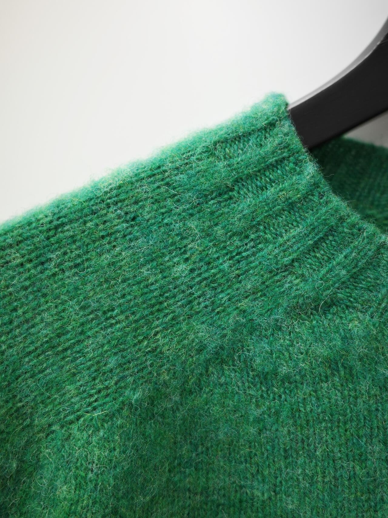 INVERALLAN/インバーアラン 別注SHAGGY CREW SHETLAND SWEATER