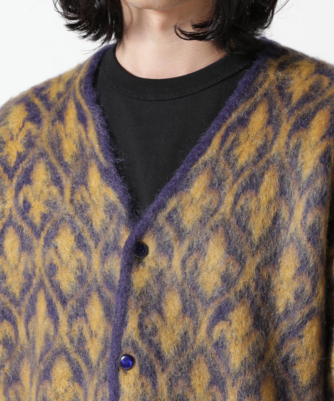 Needles/ニードルズ Mohair Cardigan - Ornament