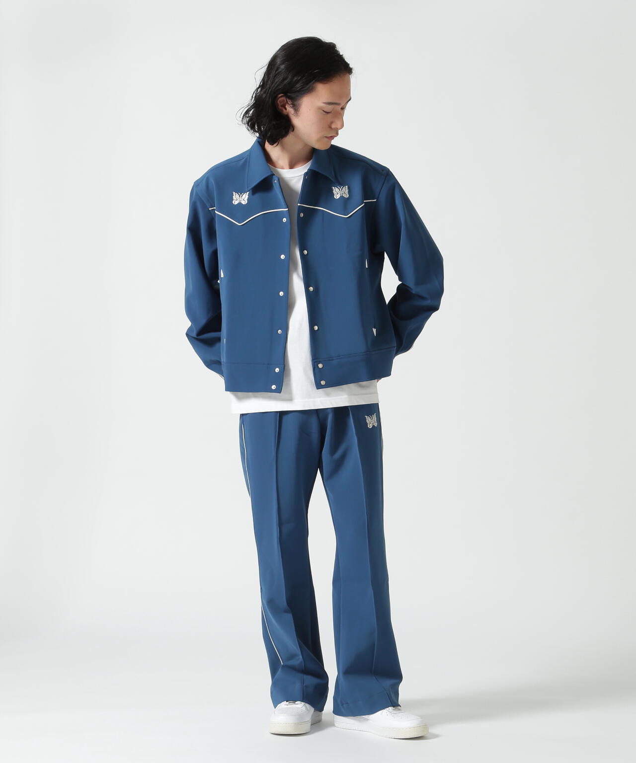 Needles/ニードルズ Piping Cowboy Jac - Double Cloth