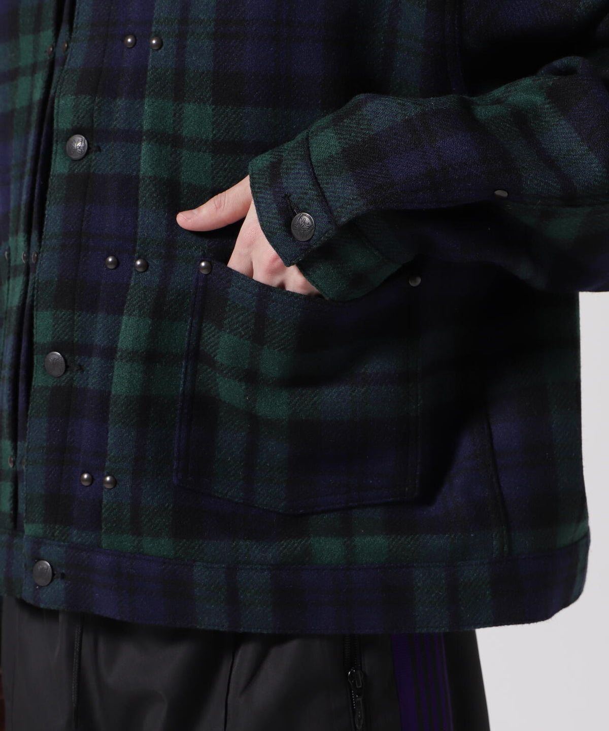 Needles/ニードルズ 別注MW Jean JK - Wool Tartan Plaid