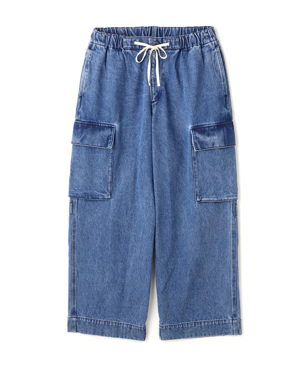B omnivore/ビーオムニボー DENIM CARGO PANTS