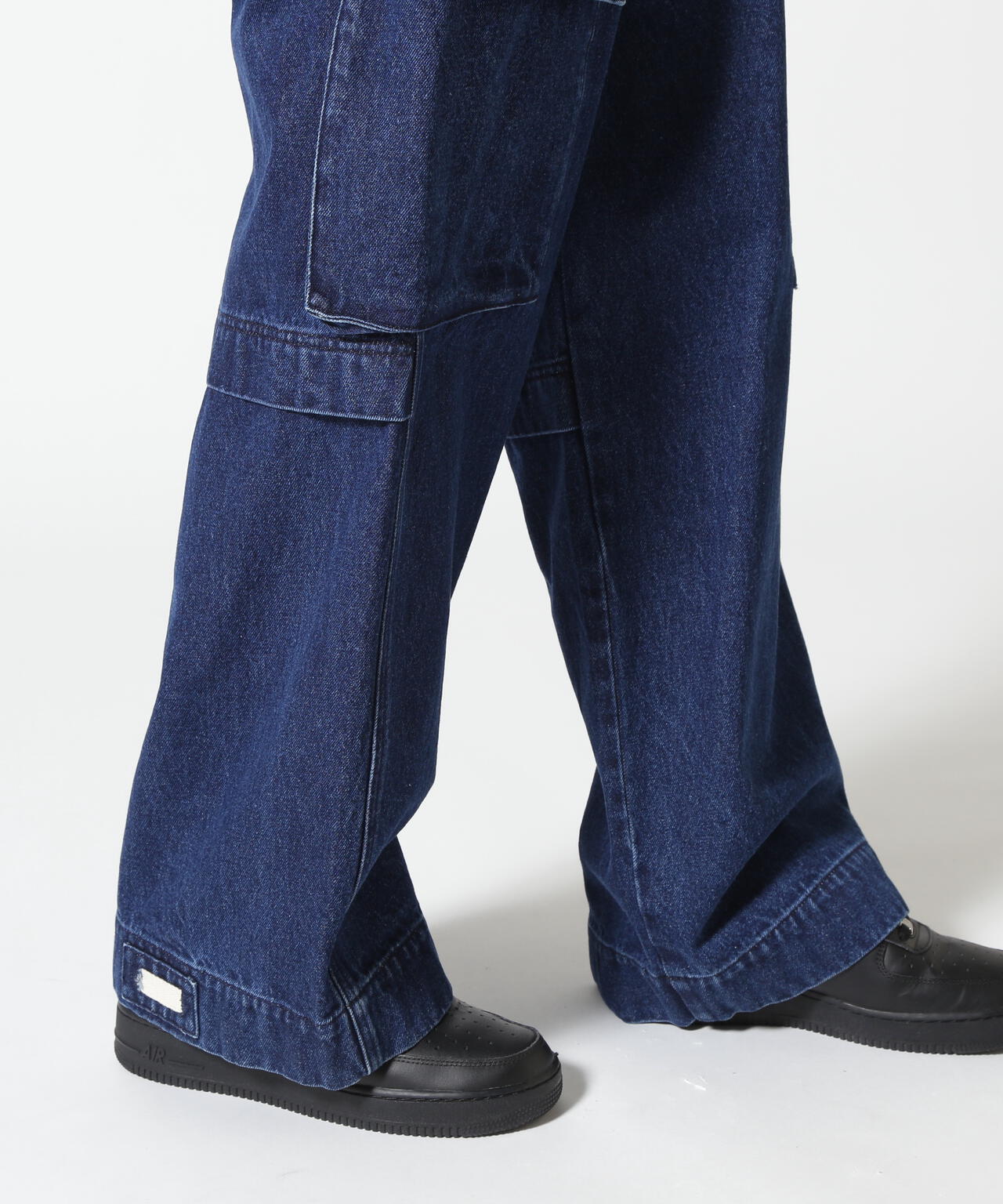 B omnivore/ビーオムニボー DENIM CARGO PANTS