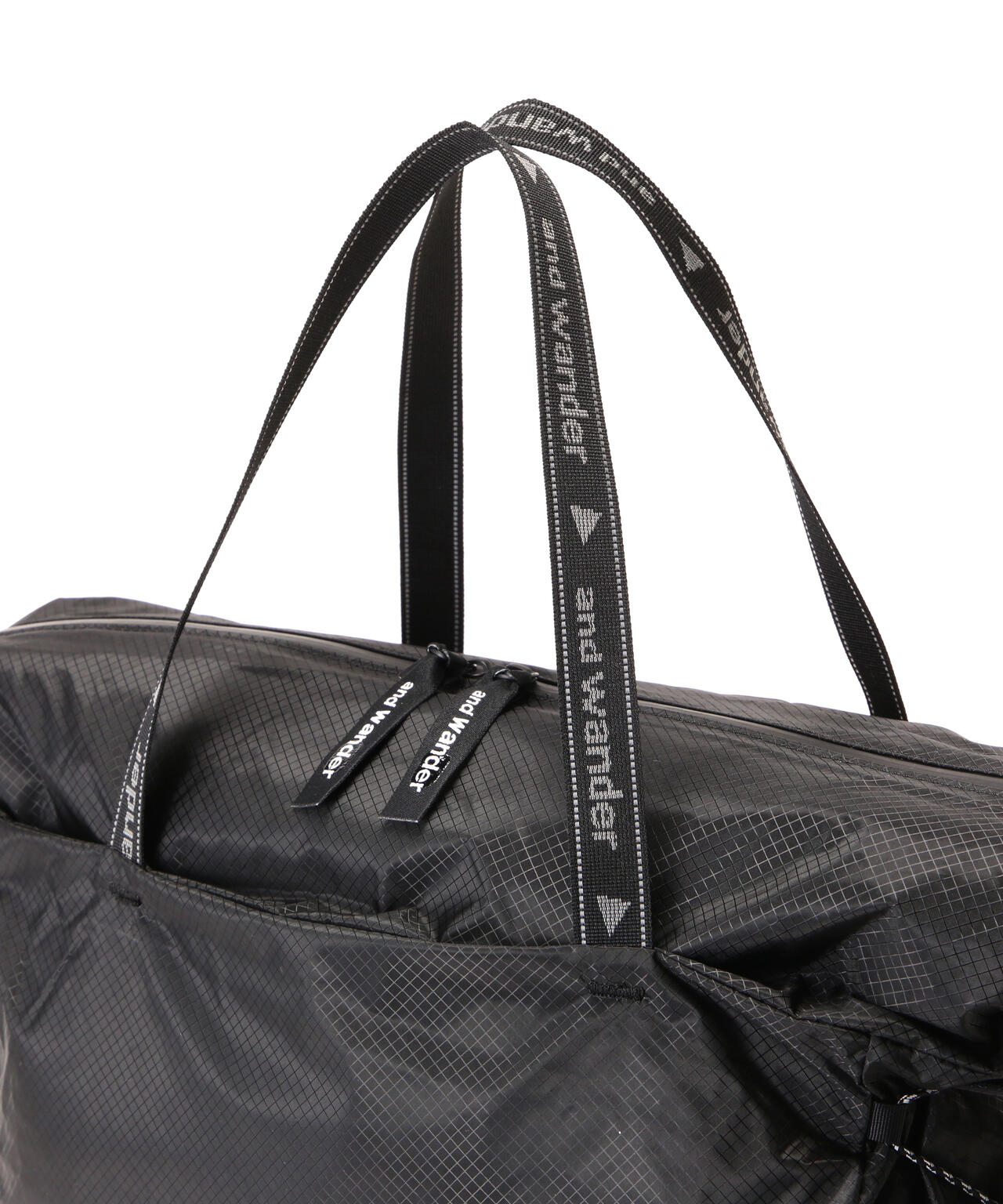 and wander/アンドワンダー sil tote bag