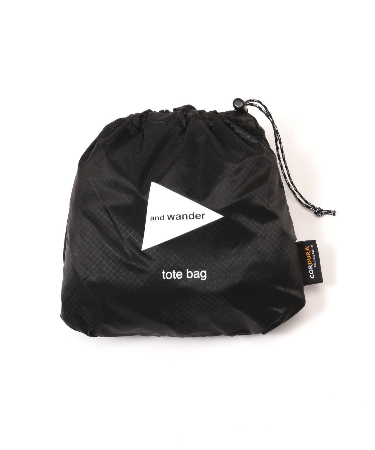 and wander/アンドワンダー sil tote bag