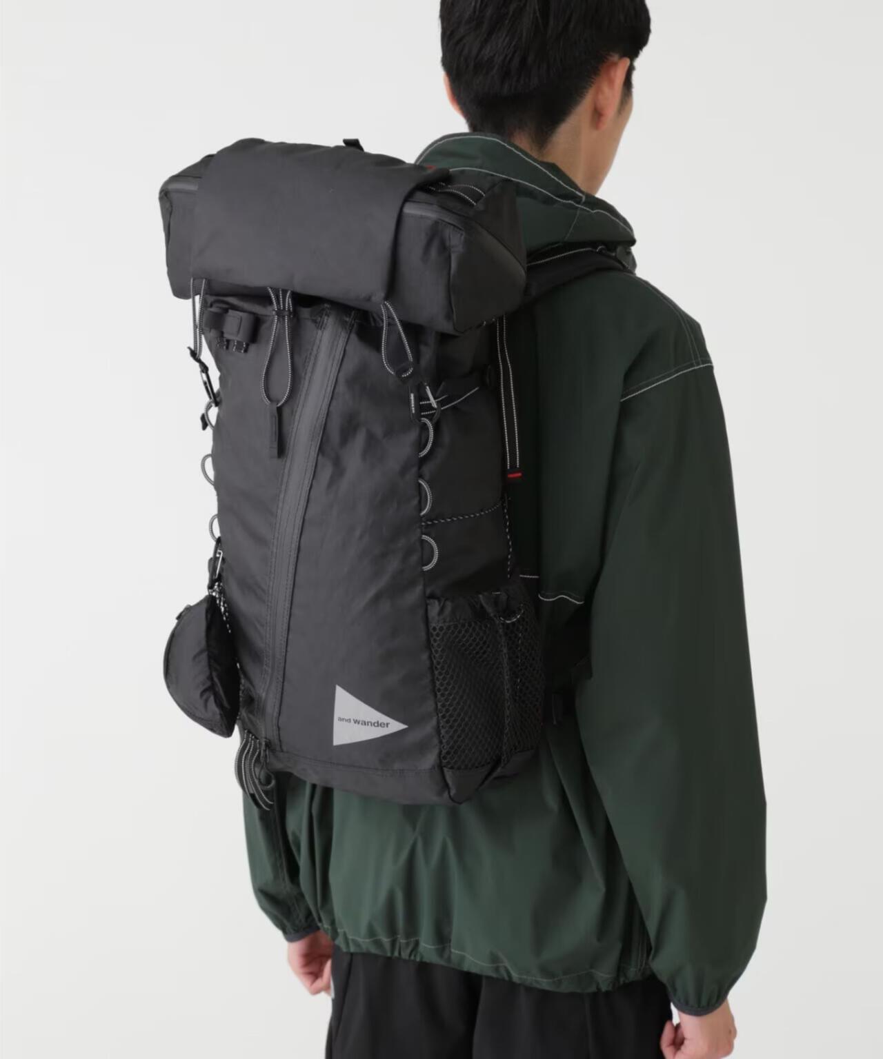 and wander/アンドワンダー ECOPAK 30L backpack