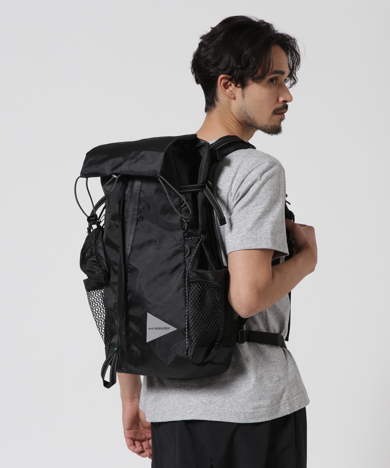 and wander/アンドワンダー ECOPAK 30L backpack