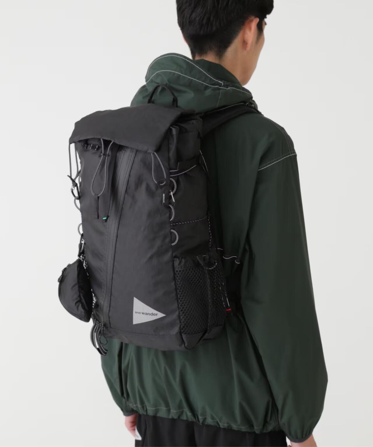 and wander/アンドワンダー ECOPAK 30L backpack