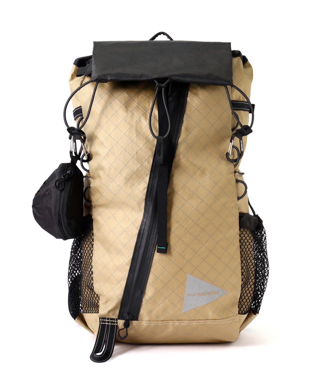 and wander/アンドワンダー ECOPAK 30L backpack