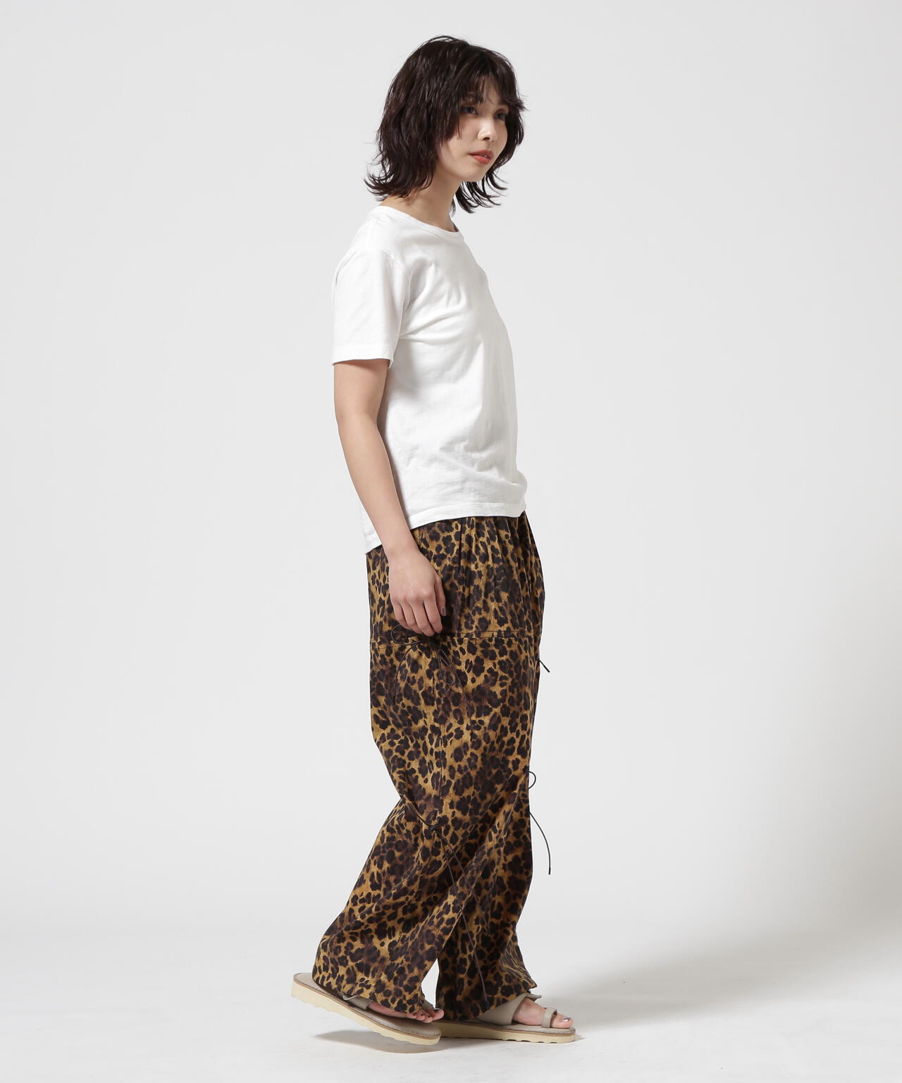 RHODOLIRION/ロドリリオン Strings Pants - Leopard