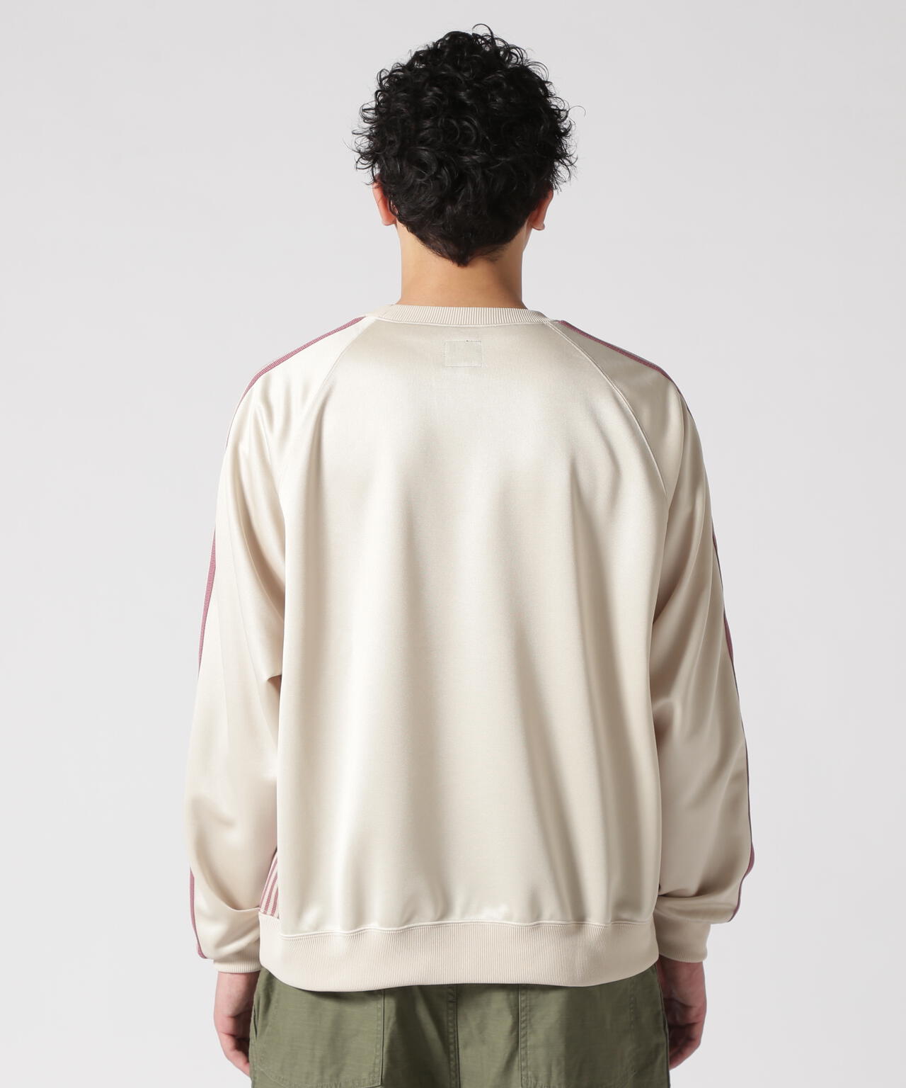 Needles/ニードルズ Track Crew Neck Sh-Poly Smooth