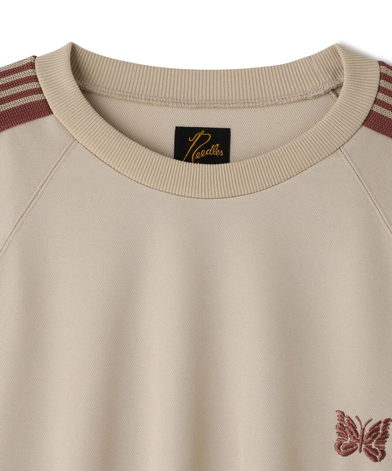 Needles/ニードルズ Track Crew Neck Sh-Poly Smooth