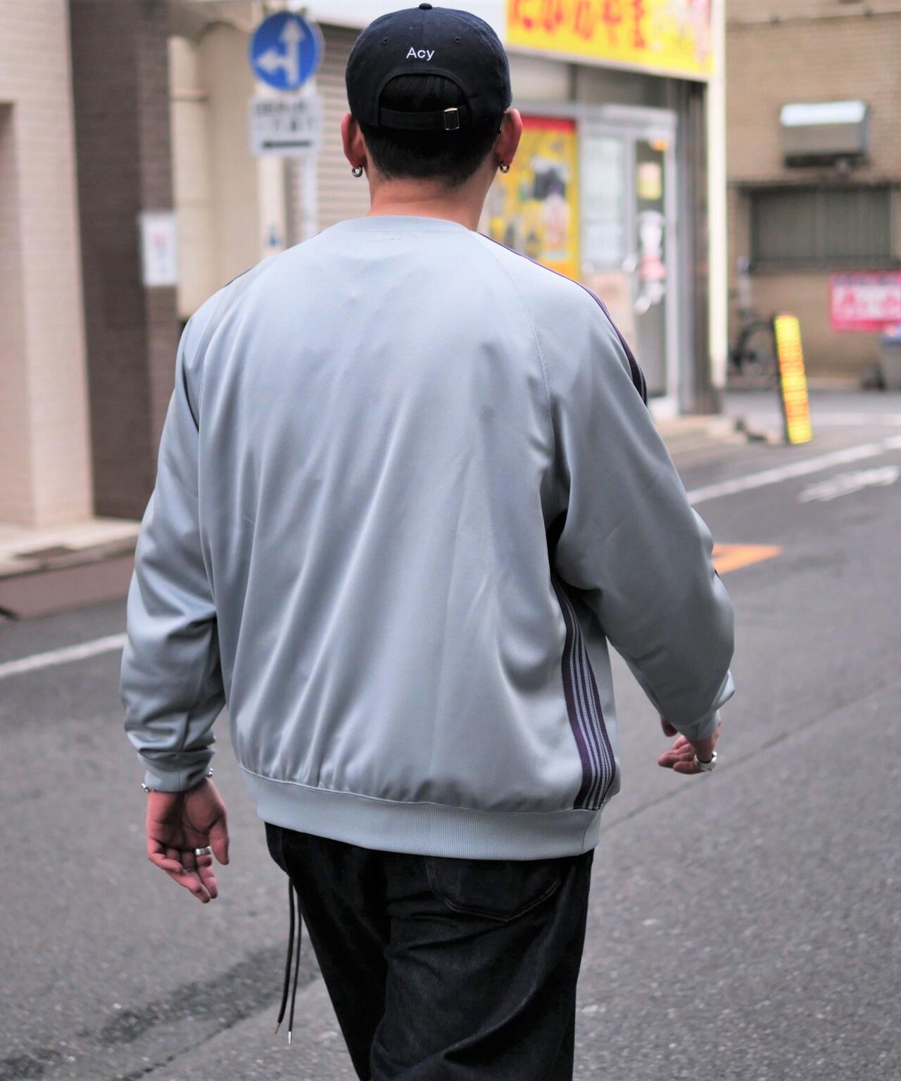 Needles/ニードルズ Track Crew Neck Sh-Poly Smooth