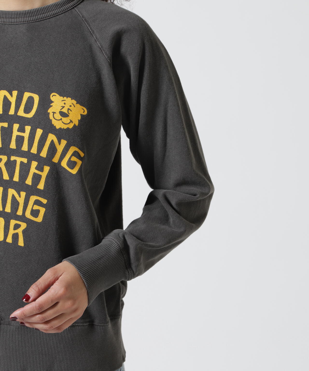 MIXTA/ミクスタ MIXTIGER CREW NECK SWEAT RAGRAN