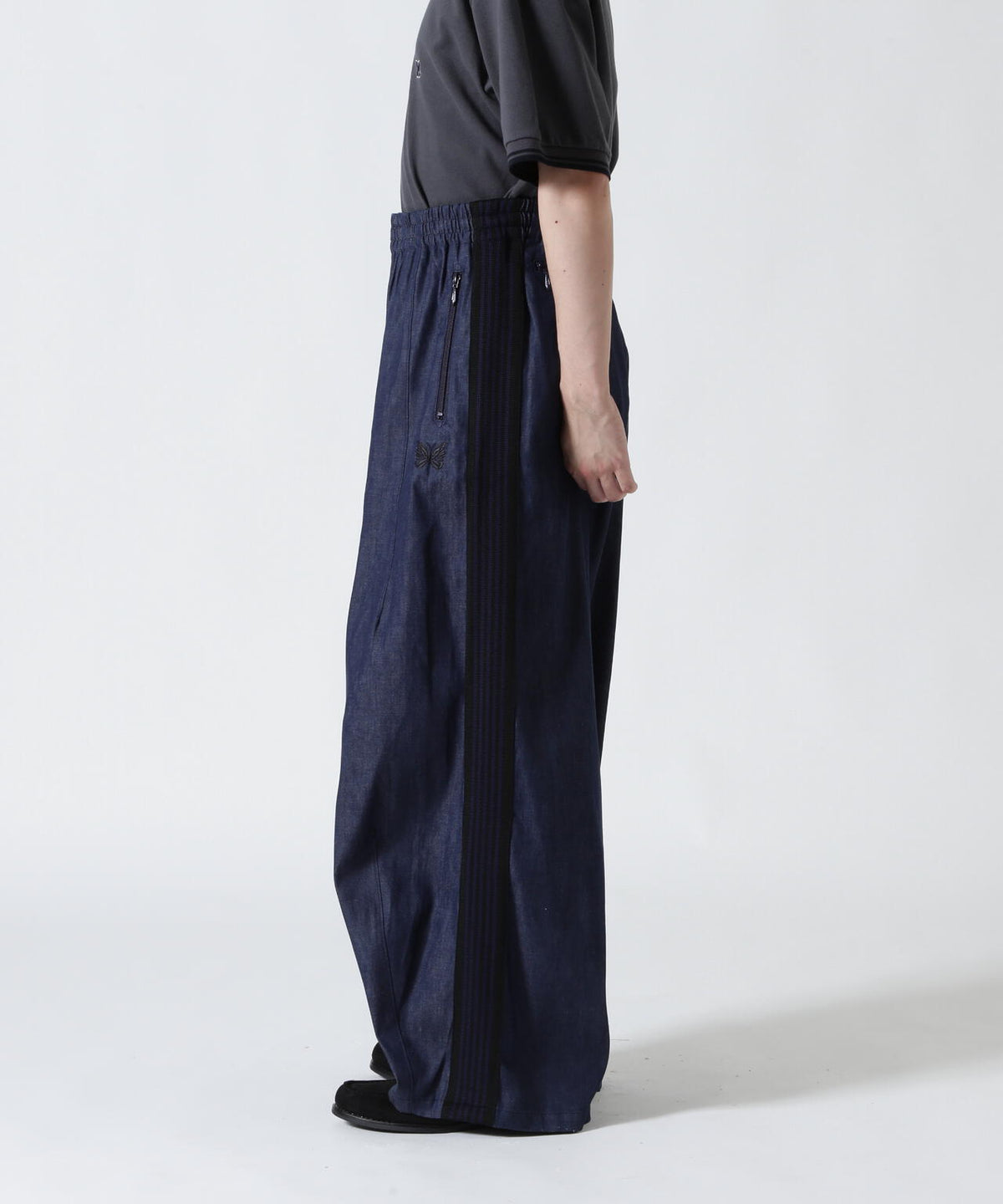 Needles/ニードルズ 別注H.D. Track Pant - DENIM