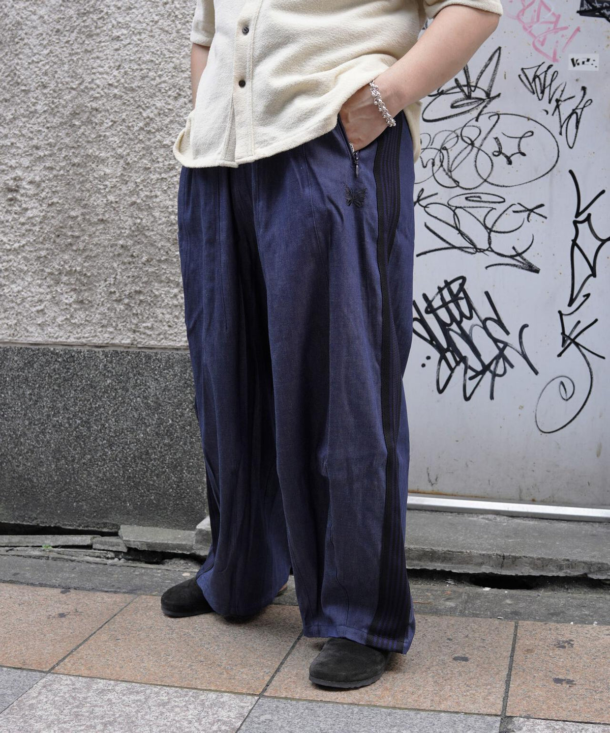 Needles/ニードルズ 別注H.D. Track Pant - DENIM