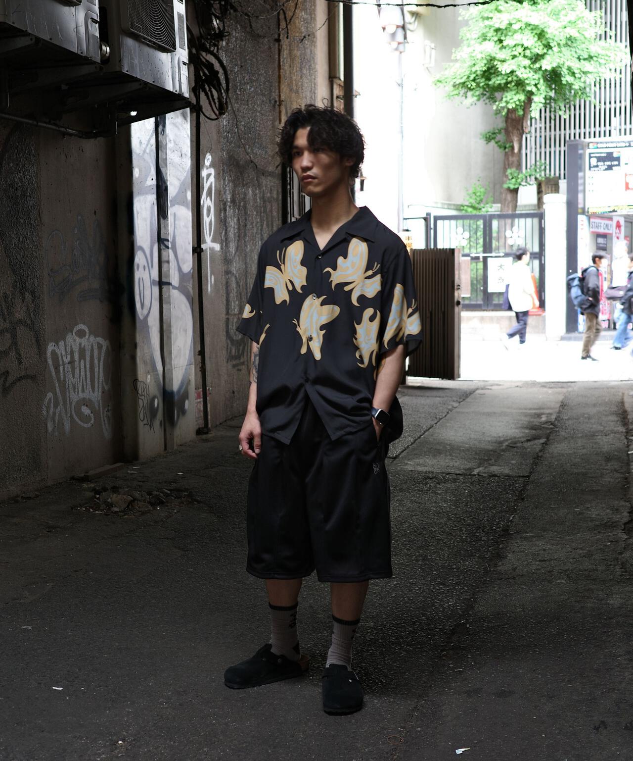 Needles/ニードルズ 別注H.D TRACK SHORTS - POLY SMOOTH