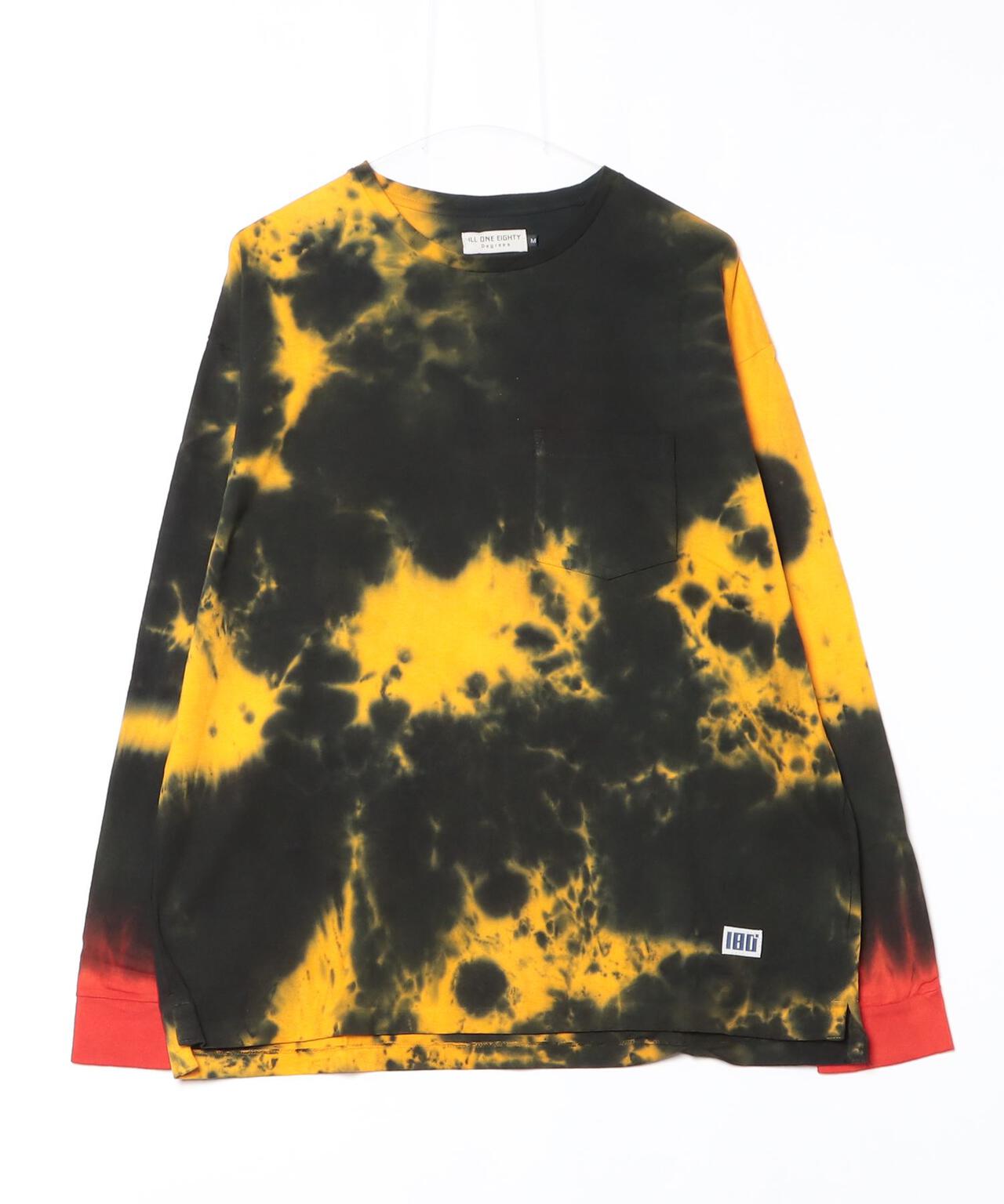 ILL ONE EIGHTY/イルワンエイティ TIE DYE L/S TEE