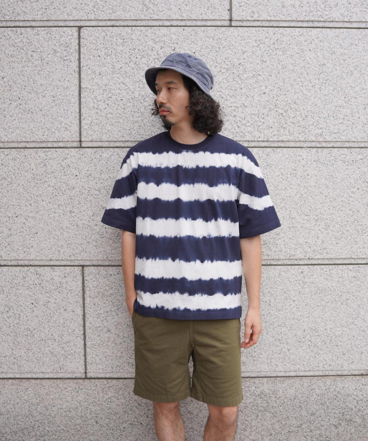B omnivore/ビーオムニボー tiedye T-shirt