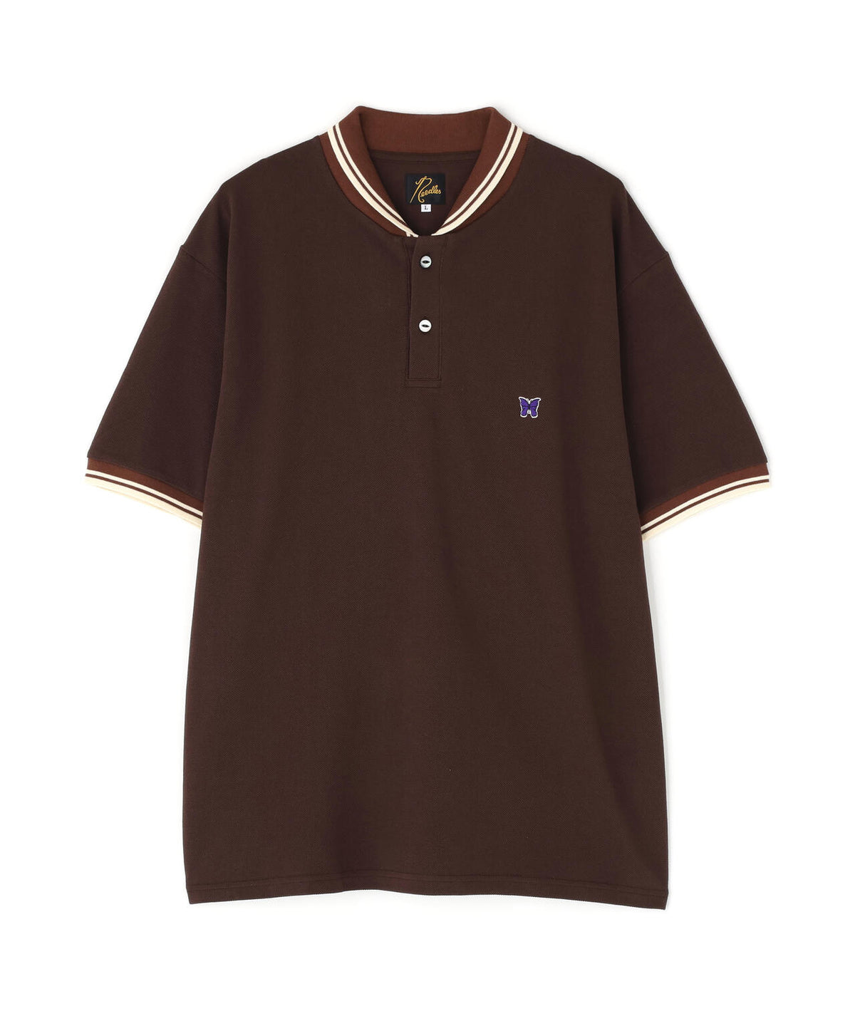 Needles/ニードルズ 別注Shawl Collar S/S Polo - Cotton Pique