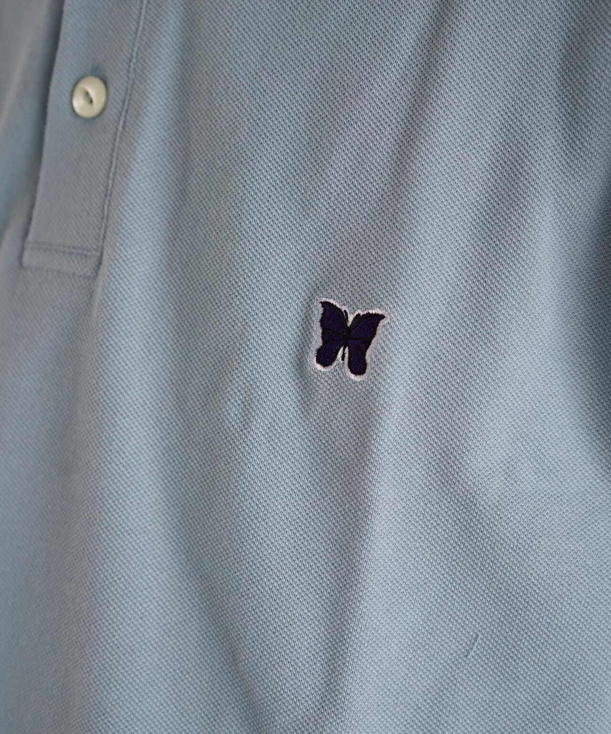Needles/ニードルズ 別注Shawl Collar S/S Polo - Cotton Pique