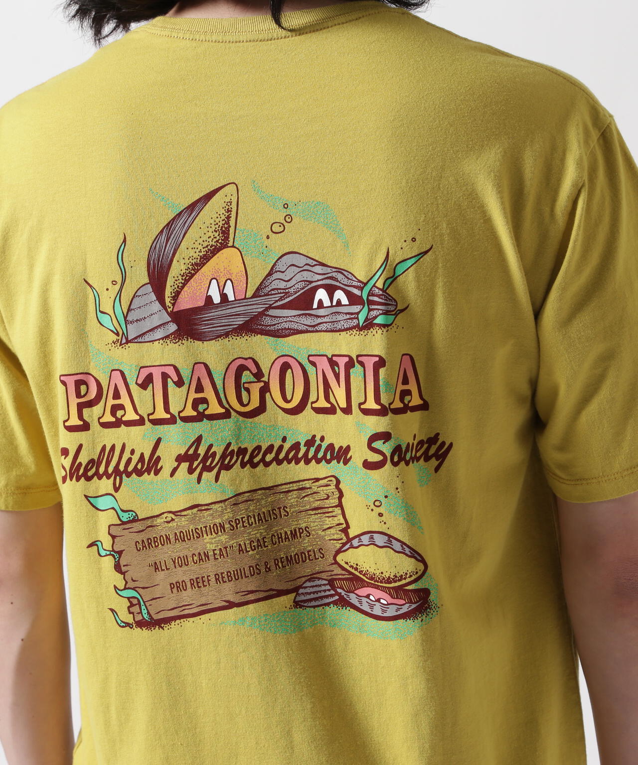 Patagonia/パタゴニア メンズ・アクアティック・アクション・オーガニック・Tシャツ
