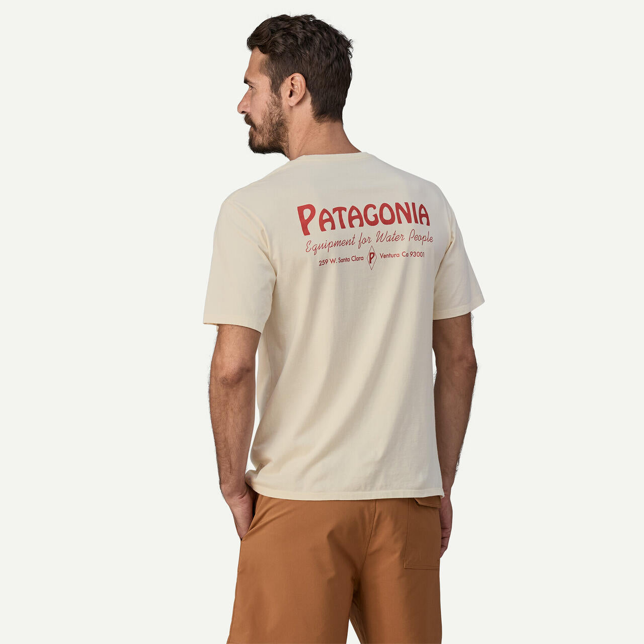 Patagonia/パタゴニア メンズ・ウォーター・ピープル・オーガニック・ポケット・Tシャツ