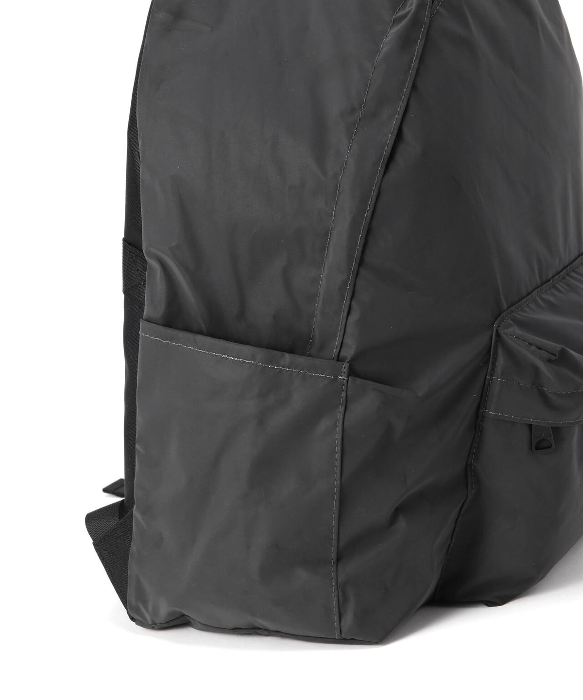 PACKING/パッキング BLACK REFLECTIVE BACKPACK
