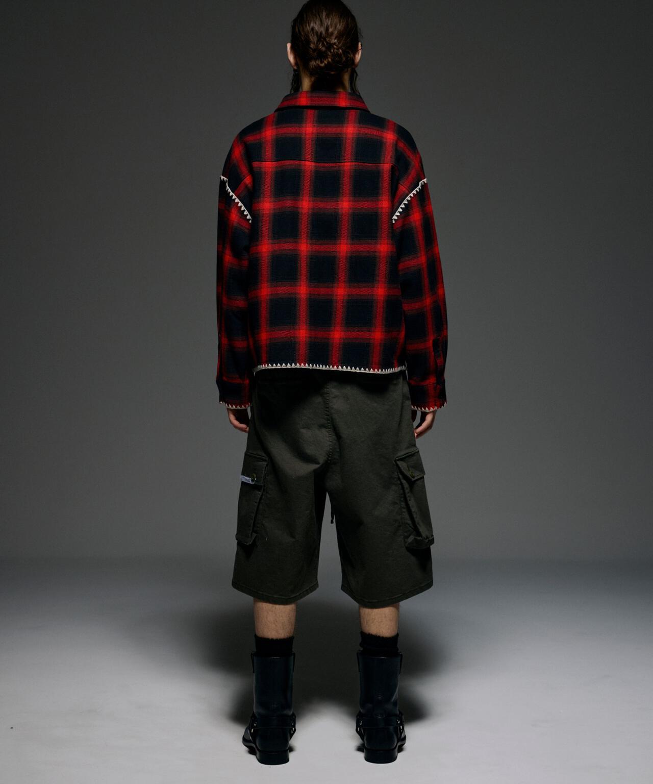 B omnivore/ビーオムニボー HAND STITCH SHIRT