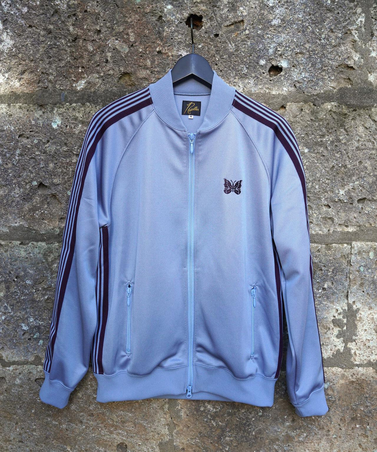 Needles/ニードルズ 別注Rib Collar Track Jacket - Poly Smooth