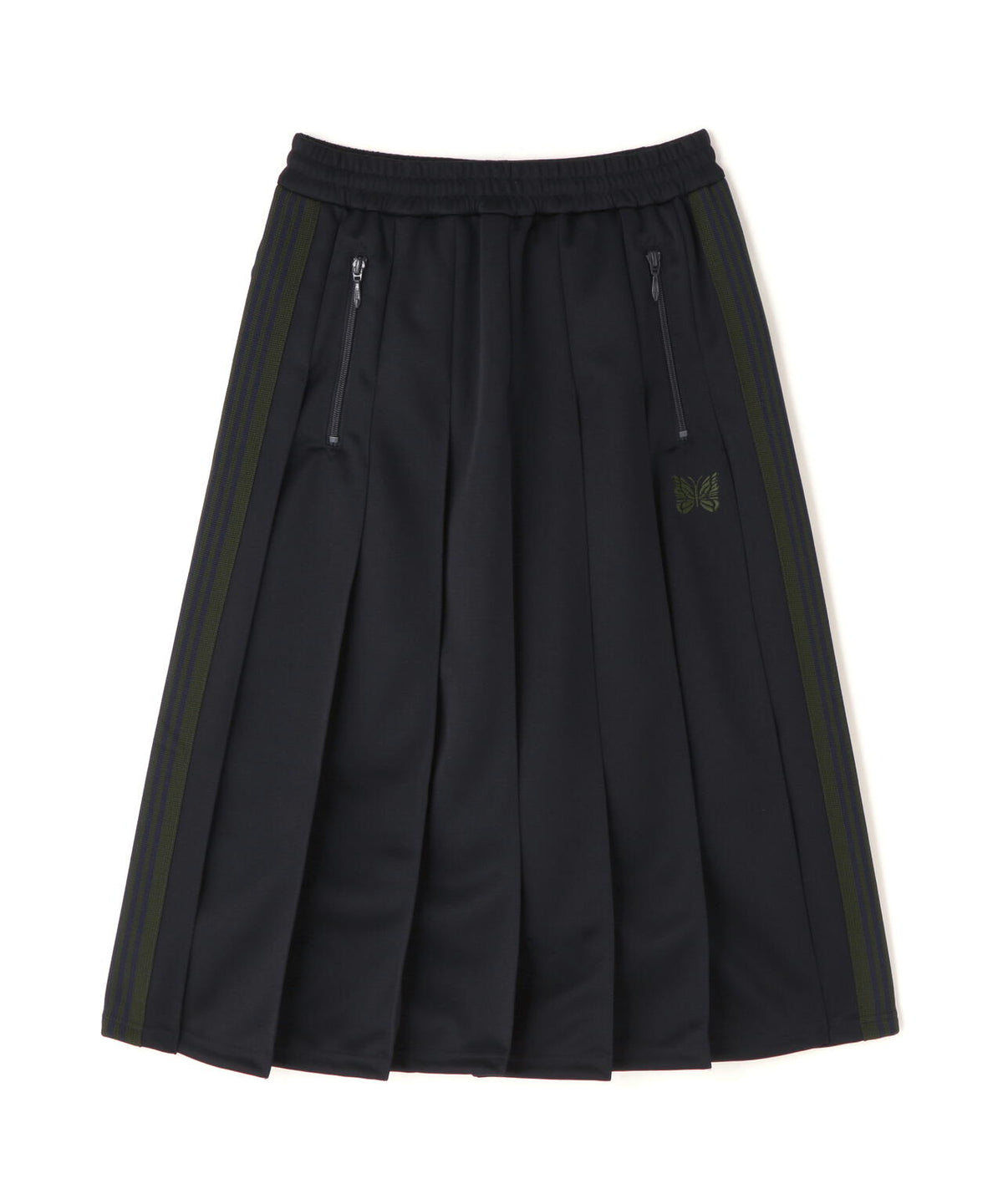 Needles/ニードルズ Pleated Track Skirt - Poly Smooth TY357