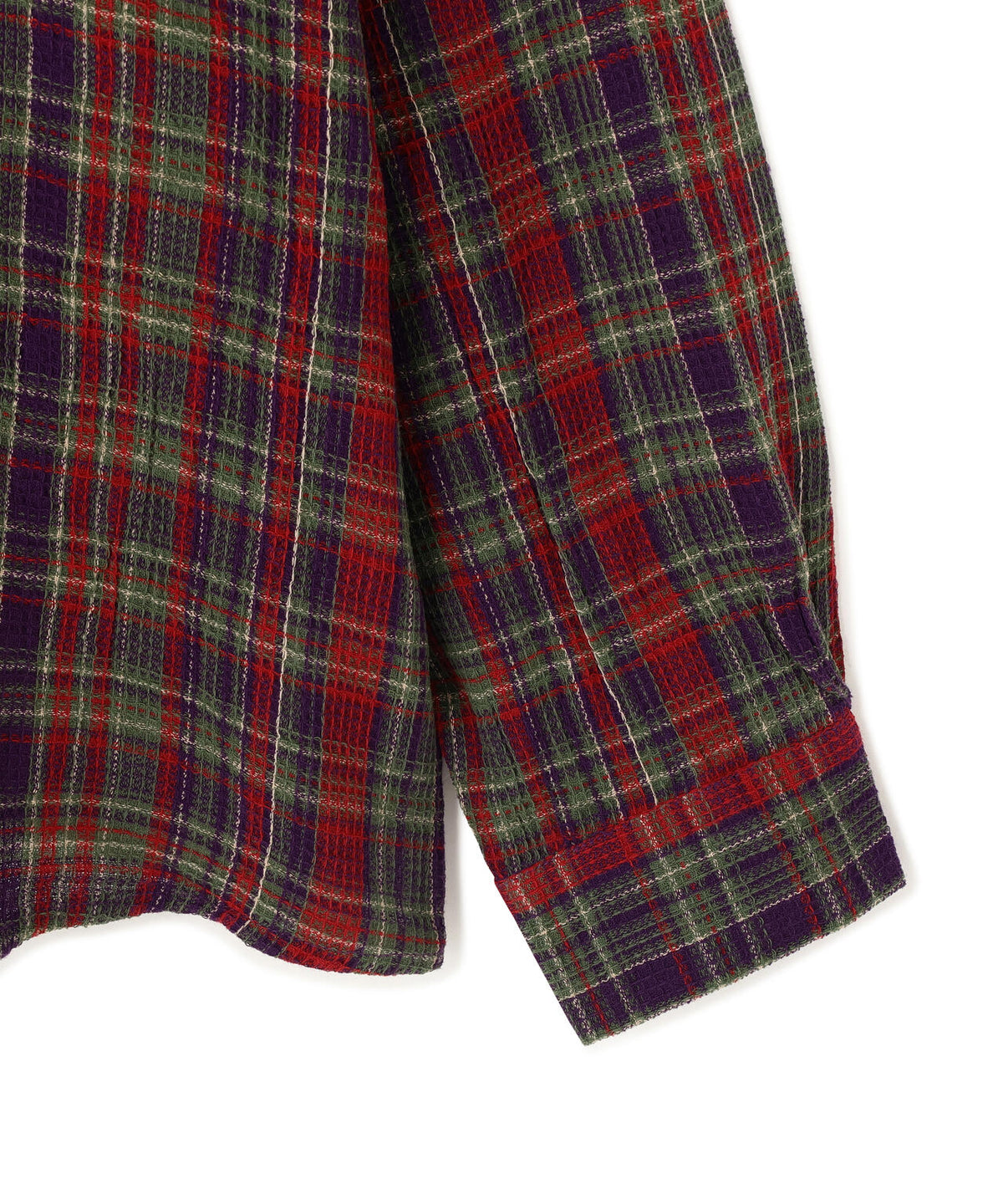 B omnivore/ビーオムニボー PLAID PATTERN SHIRT