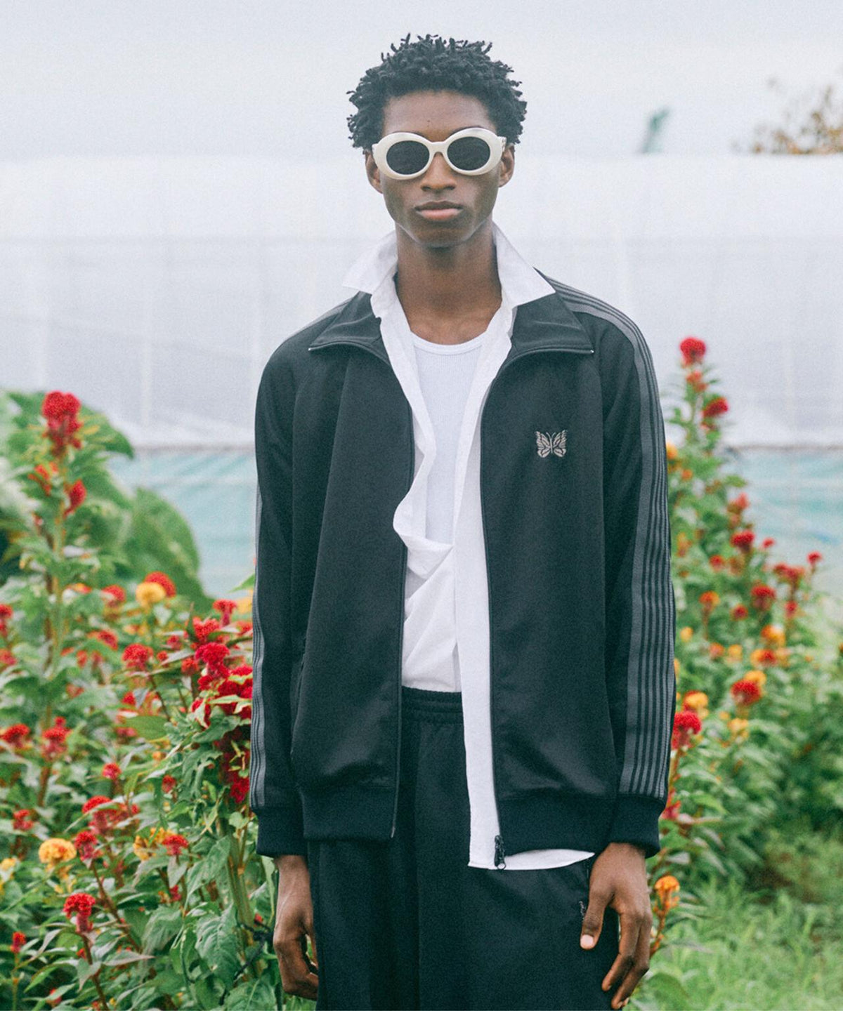 Needles/ニードルズ 別注Track Jacket - Poly Smooth