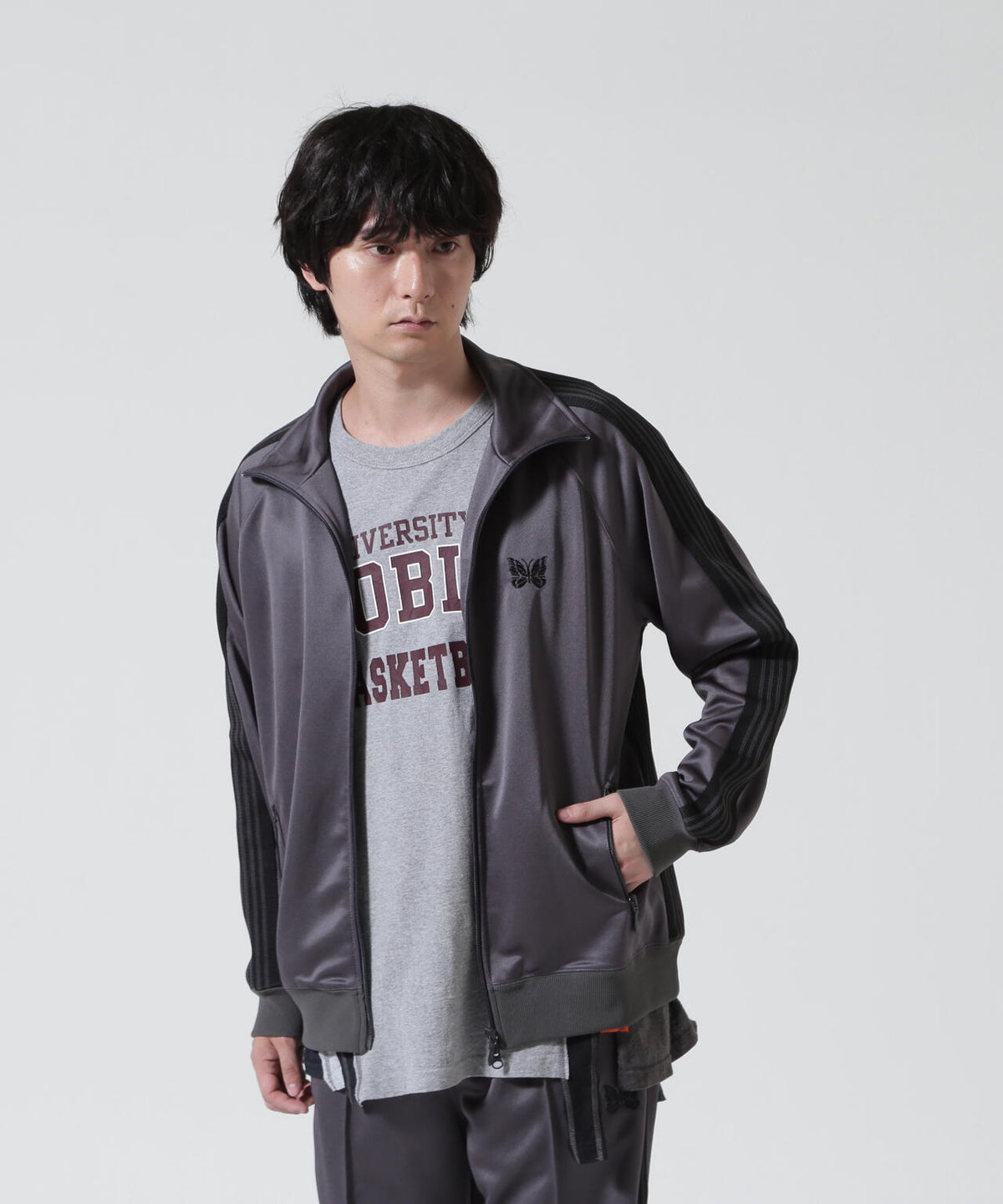 Needles/ニードルズ 別注Track Jacket - Poly Smooth