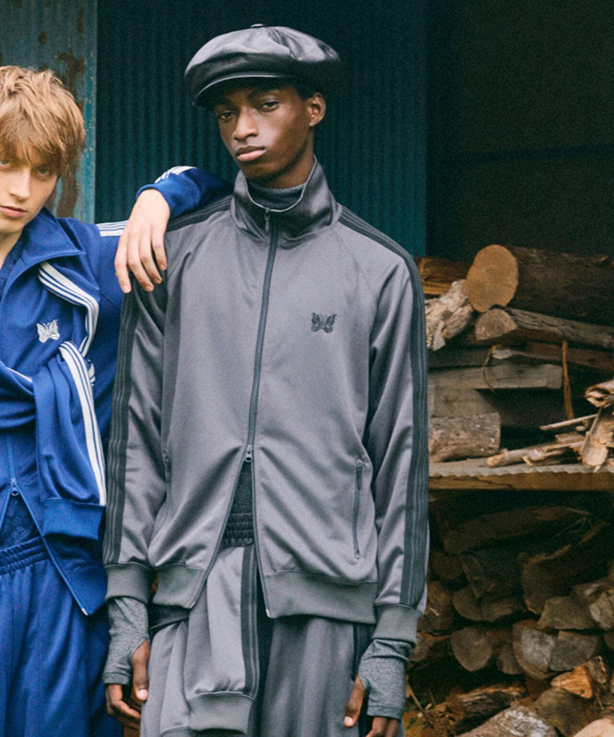 Needles/ニードルズ 別注Track Jacket - Poly Smooth