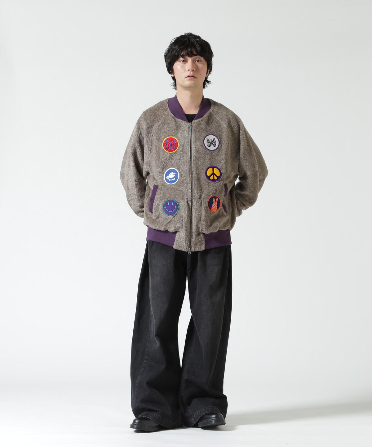 Needles/ニードルズ Souvenir Jacket - Knit Pile スーベニアジャケットニットパイル