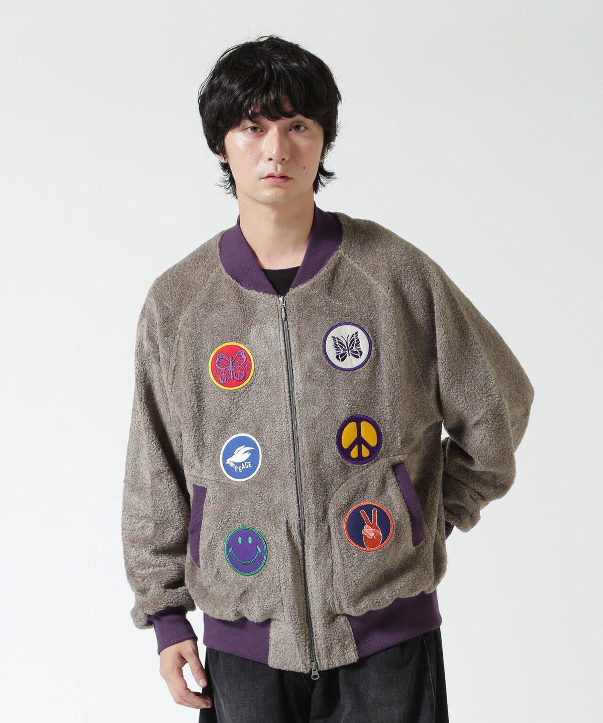 Needles/ニードルズ Souvenir Jacket - Knit Pile スーベニアジャケットニットパイル
