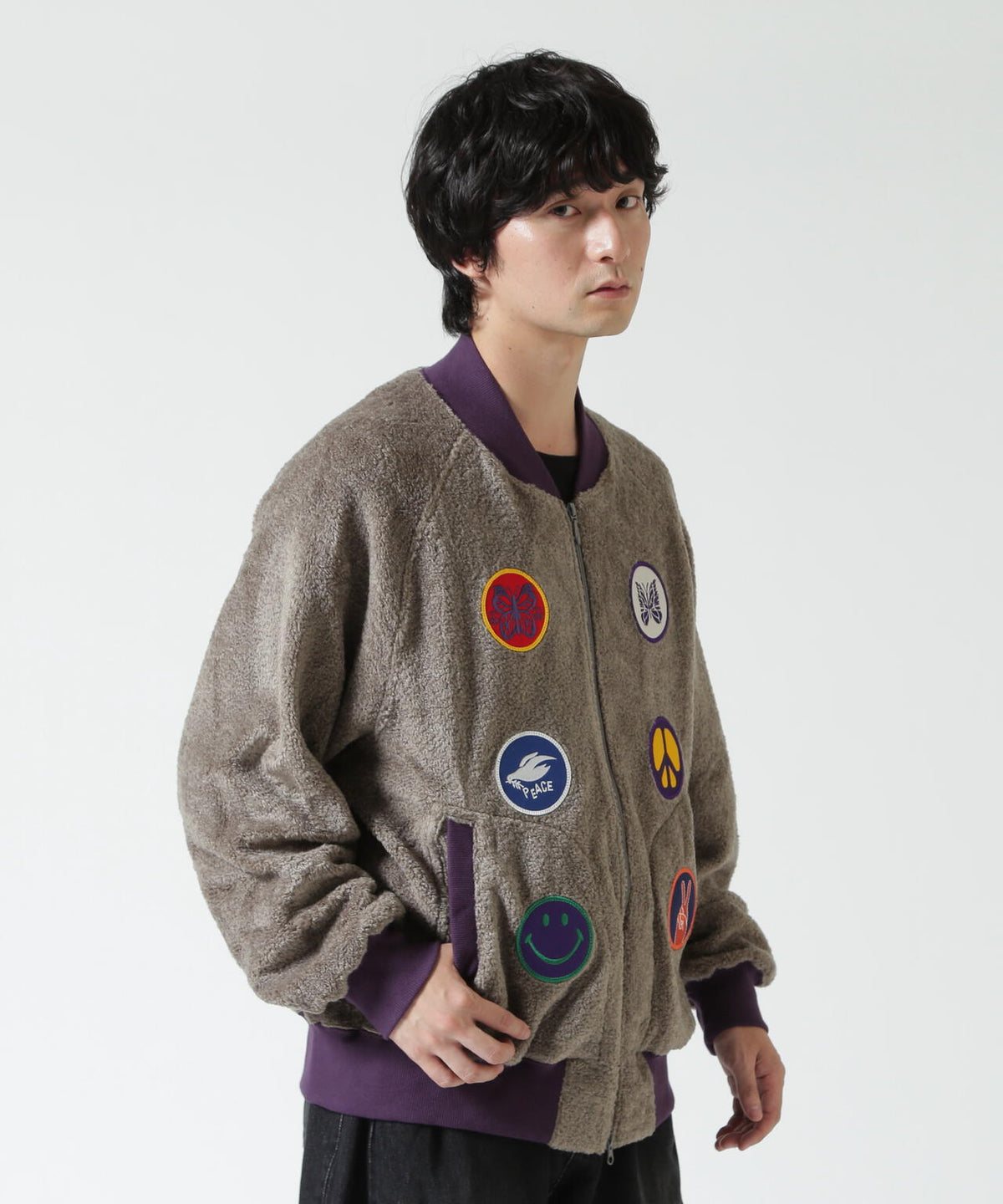 Needles/ニードルズ Souvenir Jacket - Knit Pile スーベニアジャケットニットパイル