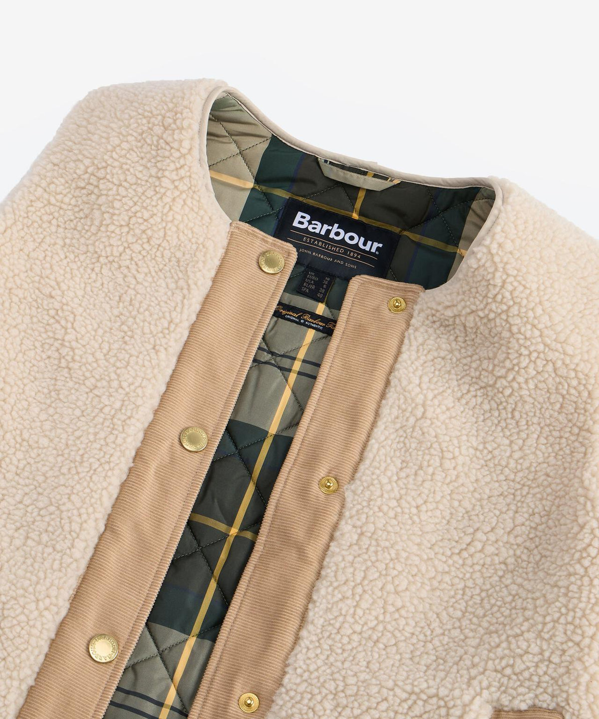 Barbour/バブアー Dulsie Liner ボアライナー ベスト LLI0016