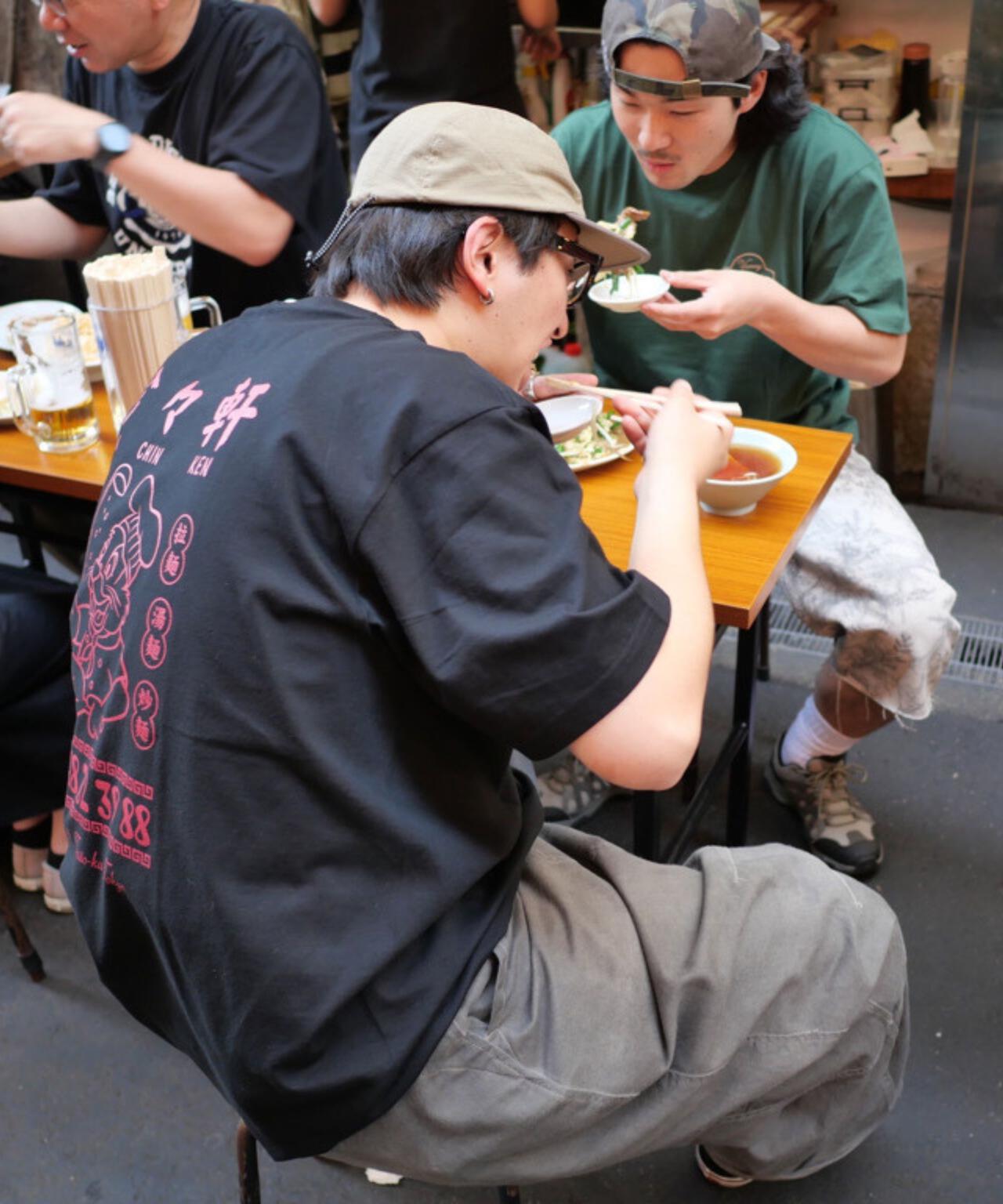 珍々軒×BEAVER BEAVER別注 珍々軒コラボTシャツ