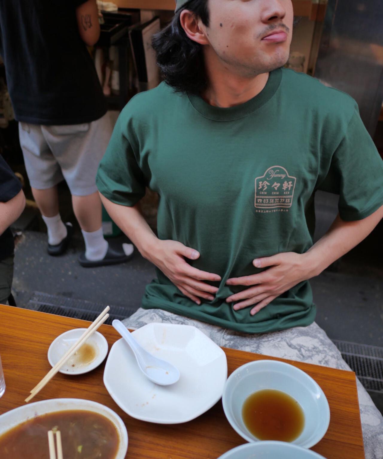珍々軒×BEAVER BEAVER別注 珍々軒コラボTシャツ