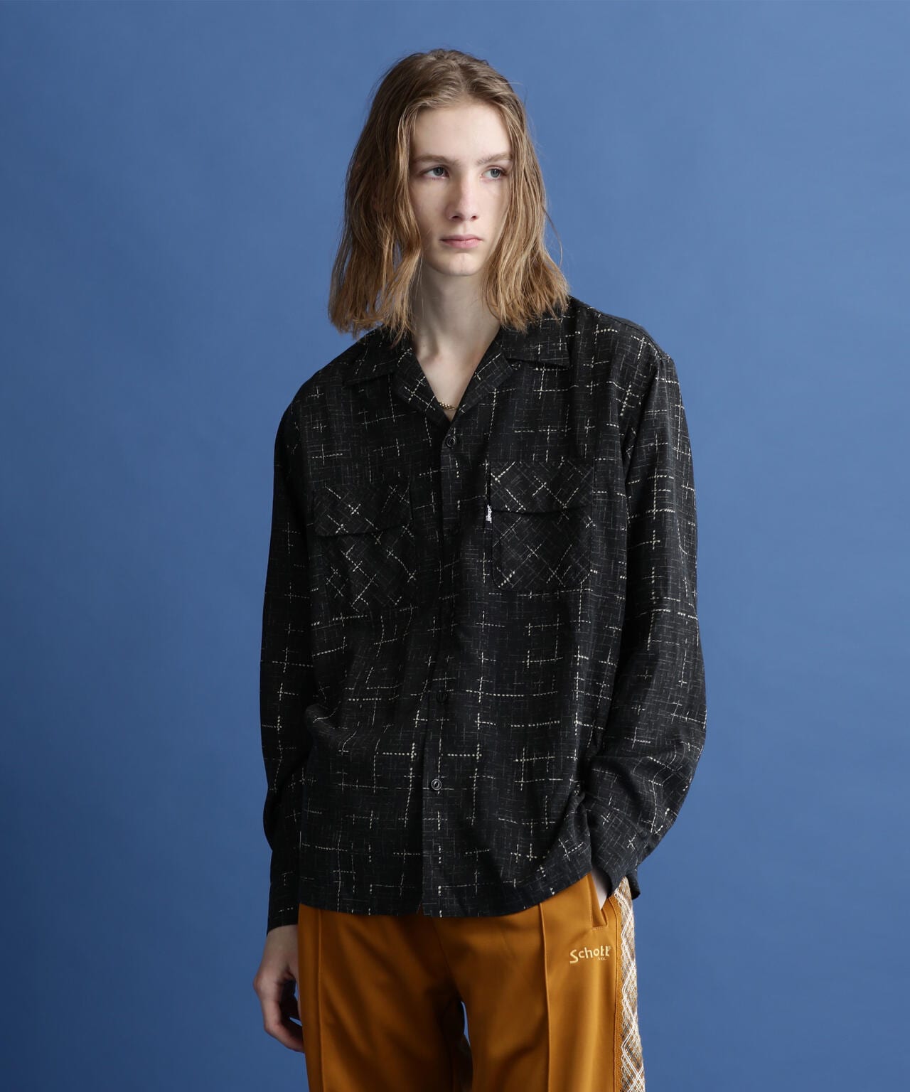 KASURI PLAID L/S SHIRT/カスリ LS チェックシャツ