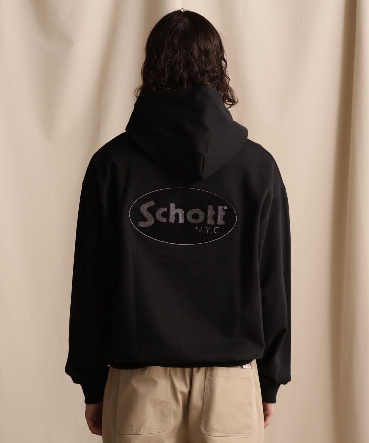 WEB LIMITED/HOODED SWEAT OVAL CHENILLE LOGO/オーバル ロゴ パーカー