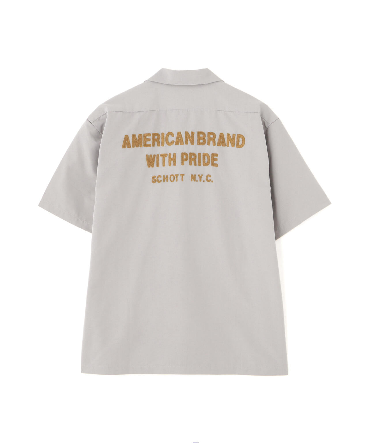 TC WORK SHIRT"AMERICAN BRAND WITH PRIDE EMB"/刺繍ワークシャツ