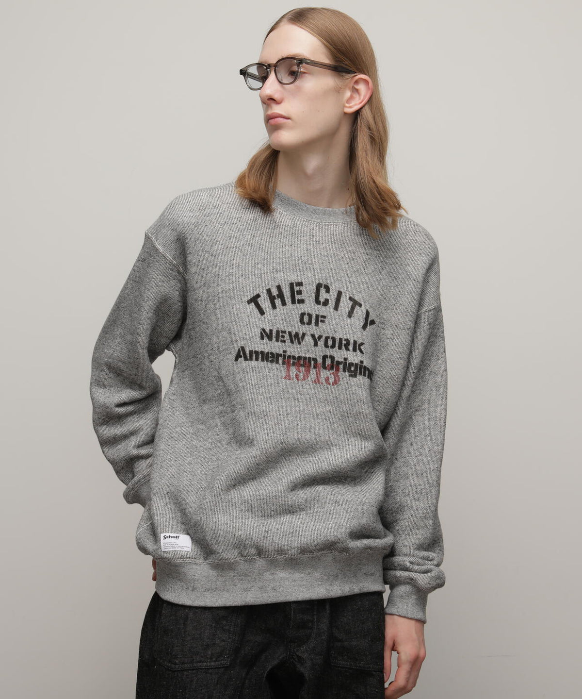 SALT AND PEPPER SWEAT "THE CITY OF NY"/ソルトアンドペッパースウェット"ザ シティオブ ニューヨーク”
