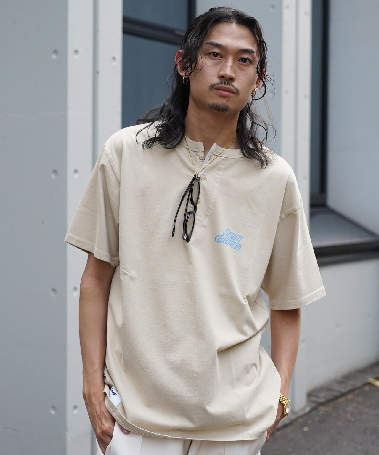 HENLEY T-SHIRT"SEWING MACHINE"/ヘンリーTシャツ"ソーイングマシーン"