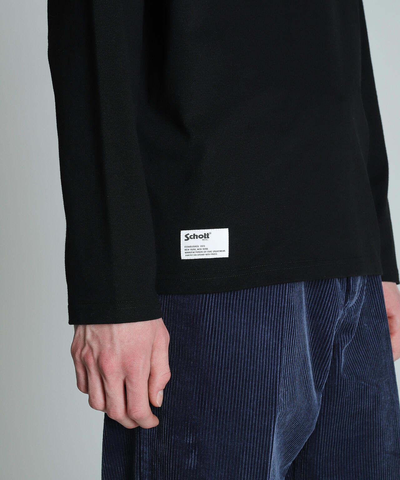 DEER FLOWER STUDS LS T-SHIRT/ディアフラワースタッズ LS Tシャツ